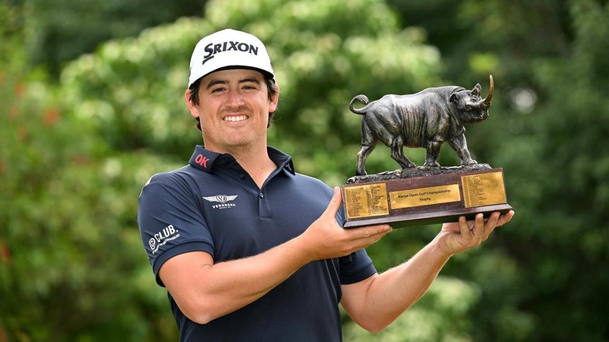 Golfer Darius Van Driel